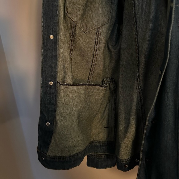 Denim Buffalo Button Up Jacket - Picture 7 of 10